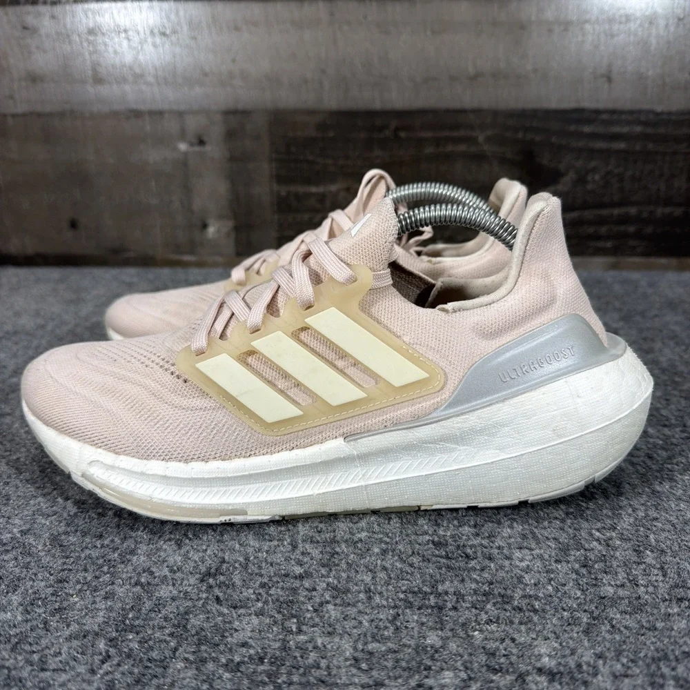 Adidas Ultraboost Light Wonder Quartz Pink Comfy Low Top Athletic Shoes Womens 8